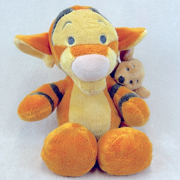 DISNEY Parks Baby Tigger and Roo 15" Plush Stuffed Animal Winnie the Pooh - Picture 1 of 8